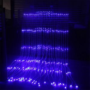 폭포 유성우 비 문자열 빛 크리스마스 Led 꽃줄 2/3/6M 홈 갈 랜드 커튼에 대 한 휴일 장식 조명을 주도