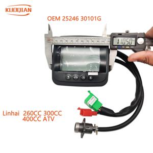 Linhai 300 300cc D300 G300 ATV UTV GO 부품 용 LCD 속도계 미터 Assy New 30101G 25246 LH-38