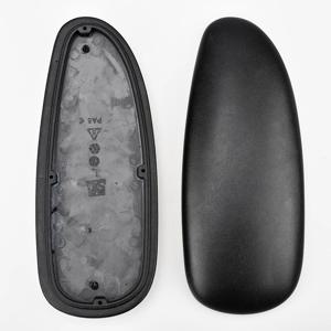 Humanscale Liberty Office 홈 컴퓨터 의자 용 팔 패드 캡 교체 1 쌍 검정색 팔걸이 표면 가구 부품