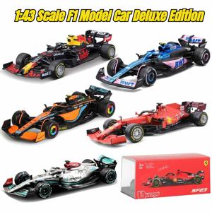 Bbugo 1:43 F1 시리즈 레이싱 카 모델, 레드불 RB15/RB16B,MCL36,BWT 알파인 A523,메르세데스-AMG W13,페라리 SF21,수집용 선물