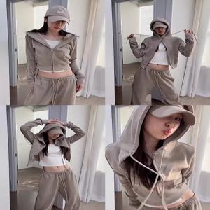 아메리칸 스타일 레트로 후드 여성 봄 새로운 캐주얼 게으른 BF 탑 트렌디 긴 소매 streetwear 루즈 피트 편안한