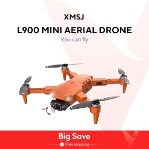 드론 L900 프로 4K 전문 5G GPS HD 듀얼 카메라 사진, 브러시리스 접이식 쿼드콥터 RC 거리 1.2km 드론 장난감