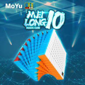 [ECube] MoYu Meilong 매직 큐브, 10x10x10, 전문 퍼즐 큐브, 10 레이어 난이도 도전 큐브, 교육용 장난감