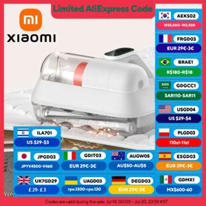 XIAOMI MIJIA 먼지 진드기 진공 청소기 Pro,14kPa 사이클론 흡입력, LED 스마트 디스플레이, UV 살균, 휴대용 진공 청소기