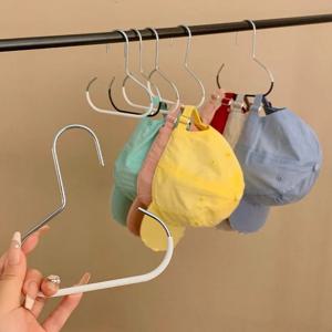 1/2/3/5pcs 서클 링 모자 걸이 비 마킹 미끄럼 방지 모자 보관 후크 옷장 침실 공간 절약 스카프 수건 타이 걸이 랙
