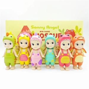 써니 엔젤 블라인드 박스 공룡 시리즈 애니메이션 피규어 장식품 서울 딸기 인형 팬 어린이 크리스마스 선물 완구
