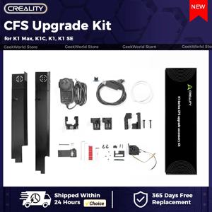 Creality CFS 업그레이드 키트 K1 Max, K1C, K1, K1 SE 3D 프린터용 CFS 필라멘트 시스템용 멀티 컬러 인쇄 20분 잠금 해제