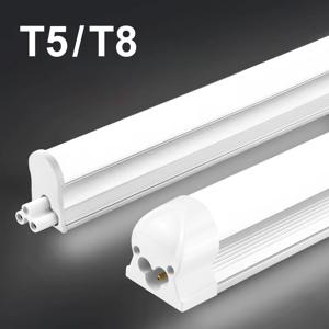 50CM T5 T8 알루미늄 LED 튜브 조명 15W 25W LED 램프 튜브 220V 책상 작업장 차고 창고 주방 캐비닛 조명