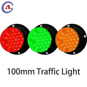 LED 빨간색 노란색 녹색 신호등 램프 LED 신호 모듈 PC 하우징, DC 12V, 100mm, IP65 방수 등급