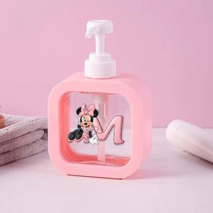 300ml 미니 미키 마우스 손 소독제 병 욕실 액세서리 만화 애니메이션 그래픽 인쇄 귀여운 샴푸 디스펜서 병