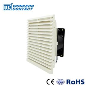 3323 230 전기 캐비닛 환기 세트, 셔터 팬 그릴 루버 송풍기, 배기 냉각 230V 120mm 산업용 팬 필터