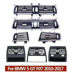 BMW 5 시리즈 Gran Turismo GT F07 528 530 535 550 2010-2017 용 업그레이드 된 신선한 에어컨 AC 벤트 그릴 커버 패널