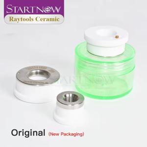 Startnow Raytools Empower 섬유 절단기 예비 부품 용 기존 레이저 세라믹 D32mm 레이저 헤드 노즐 홀더