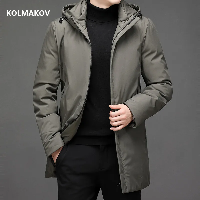 2024 새로운 도착 겨울 재킷 패션 파카 코트 MenThick 따뜻한 남성 클래식 Windproof 남성 남성 패션 파카 전체 크기 M-4XL