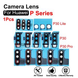 화웨이 P30 라이트 프로 P30Lite P30Pro 교체 부품에 대한 접착제 수리와 프레임과 1Pcs 화이트 블루 블랙 백 카메라 렌즈