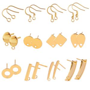 20 50pcs 스테인레스 스틸 귀걸이 결과 보석 만들기 용품에 대 한 저자 극성 후크 Earwire DIY 귀걸이를 스스로 만들기