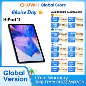 CHUWI 2024 HiPad 11 태블릿, 10.95 인치 FHD Unisoc T616, 6GB RAM, 128GB ROM, 2.4G, 5G 와이파이, 7000Mah 배터리, Widevine L1, 안드로이드 14 태블릿