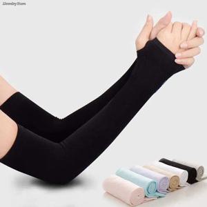 미끄럼 방지 아이스 실크 슬리브, 자외선 차단 커프, 암 슬리브, 야외 라이딩 장갑, 자외선 차단, 여름, 남녀공용, 1 쌍, 신제품