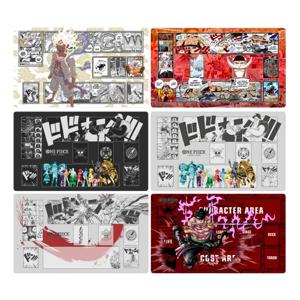 OPCG 원피스 Playmat Luffy Edward Newgate 애니메이션 Playmat 트레이딩 카드 게임 매트 테이블 매트 60X35Cm에 대한 전용 카드 놀이