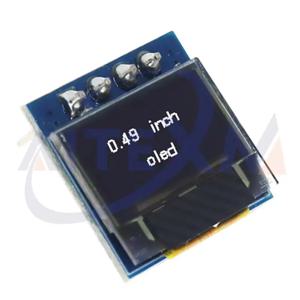 AITEXM 0.49 인치 OLED 디스플레이 LCD 모듈 흰색 0.49 