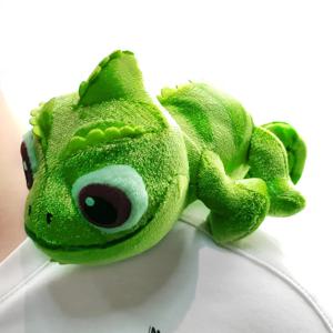 파스칼 라푼젤 카멜레온 봉제 인형 15cm 파스칼 박제 동물 봉제 인형 파스칼 라푼젤 어깨 봉제 인형 어린이 선물