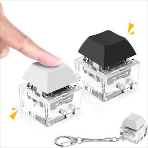 키보드 Fidget 장난감, 키보드 Fidget 키체인 감압 장난감 Keyjcap Clicker Fidget 장난감 스트레스 완화 손가락 끝 가제트