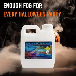 연기 안개 기계 오일 액체, 파티 안개 주스, 수성 안개, 400 와트 1500 W 기계에 적합, 1L, 1.5L