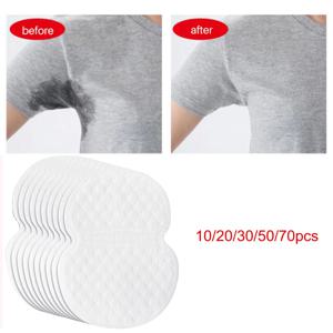 겨드랑이 땀 패드, 세탁 가능한 땀 흡수 가드, 드레스 땀 땀 패드 쉴드 20pcs/30pcs/50pcs/70pcs