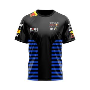 Red Bull Racing 남자 티셔츠 2025 새로운 스포츠 레저 여성 3D 프린트 티셔츠 여름 빠른 건조 통기성 브랜드 의류
