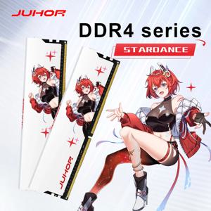 JUHOR RAM 메모리 DDR4 16GB 8GB Memoria RAM DDR4 3200MHz 3600MHz AMD Intel 마더보드용 XMP