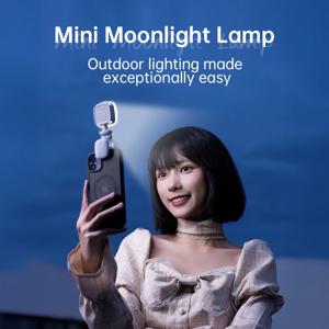 LED 휴대용 셀카 보조광 충전식 3가지 모드 밝기 조절 클립형 (휴대폰, 노트북, 태블릿, 미팅, 메이크업용)
