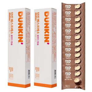 배스킨라빈스 엄마는 외계인 초코볼, 32g, 12개 + 던킨 에스프레소 40캡슐(네스프레소 호환)