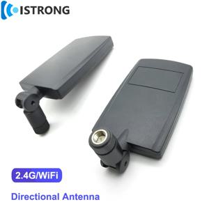 2.4G WiFi 지향성 플랫 안테나 13dBi 장거리 증폭기 휴대 전화 신호 부스터 2400-2500M 라우터 모뎀 용 SMA Male