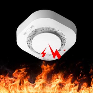 가정용 창고 보안을위한 독립 연기 감지기 센서 스마트 연기 화재 경보 교체 가능 Alarmas De Seguridad Para Casa