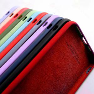 샤오미 RedMi 노트 9 9s 프로 10 11 11S 10s 10T 9T 8 8 8T 7 프로 9A 9C 10C 용 소프트 솔리드 캔디 커버 액체 실리콘 케이스, 포코 X3 F3