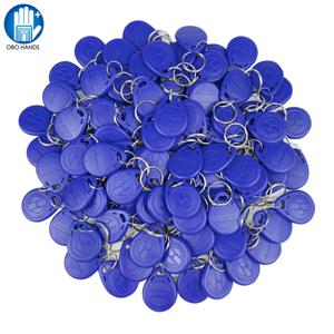 100PCS 125KHz RFID Keyfobs 액세스 제어 키 Fobs 카드 도어 액세스 제어 시스템 TK4100 / EM4100 토큰 태그에 대 한 RFID 키 체인