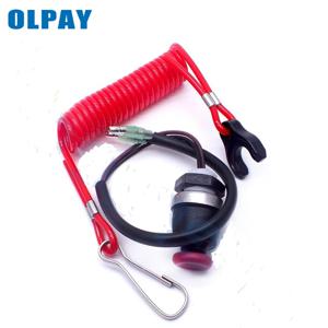 398-06830 안전 정지 스위치, 랜야드 포함, 토하츠 선외 모터 398-06830-0 398068300M 보트 엔진 부품