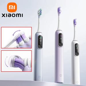 샤오미 미지아 소닉 진동 전동 칫솔 프로, 스마트 4 가지 모드, 긴 배터리 수명, IPX8 방수, 앱 제어 및 여행 잠금