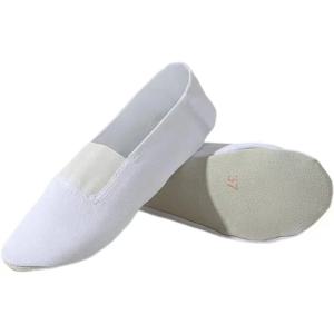 플랫 캔버스 헤드 블랙 화이트 소프트 Zapatos De Punta De Ballerini BD 발레 밸리 체육관 요가 댄스 신발 어린이 여자 남자