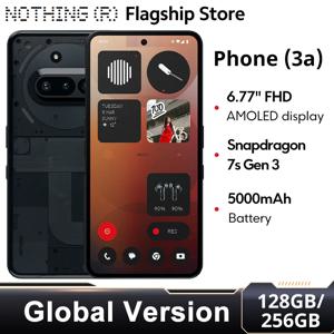 아무것도 전화 3a 5G 스마트폰 Snapdragon 7s Gen 3 6.77인치 유연한 AMOLED 5000mAh 50W 충전 50MP OIS 및 EIS 카메라 Android 15