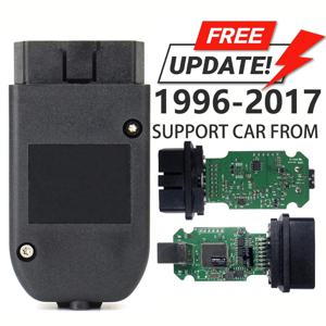 새로운 VCDS 25.3/24.7 VAG 스캐너 툴 케이블 HEX V2 Wesheu VCDS VAG COM OBD2 진단 다국어 툴 (아우디, 스코다, 폭스바겐 차량용)