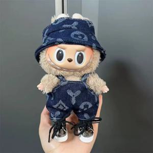 17cm 인형 슈트 V1 V2 라부부 옷 후드티 인형 옷 색상 매치 후드티 인형 액세서리 귀여운 장식 작은 옷