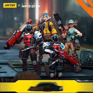 정품 1:18 Joytoy & Infinity Wildcat 다기능 전술 유닛/해포인트 아이스브레이커/몬스터 트럭 드라이버 액션 피규어 선물