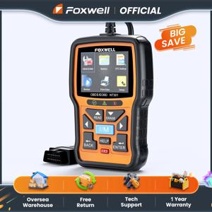 FOXWELL NT301 OBD2 스캐너 검사 엔진 코드 리더 프로페셔널 ODB2 OBD2 자동차 스캐너 자동차 진단 도구 PK ELM327