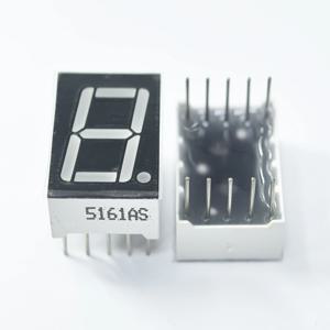 10PCS x 0.56 인치 빨간색 흰색 파란색 옥 녹색 5161BS 5161AS 일반적인 양극/음극 단일 디지털 튜브 LED 디스플레이 모듈