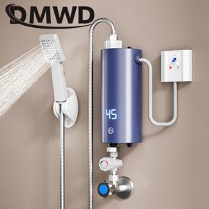 3500/5500W 전기 인스턴트 Tankless 난방 온수기 주방 욕실 3 초 순간 급수 수도꼭지 샤워 탭
