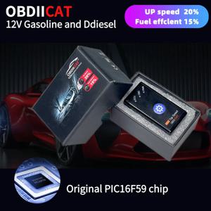 A+ Super Obd2 Prog Nitro EcoOBD2 ECU 칩 튜닝 박스 플러그 앤 드라이버 벤진 디젤 자동차보다 더 나은 전력 및 연료 HK01 절약