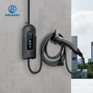 EV 충전기 유형 2 플러그 홀더 Wallbox 브래킷(케이블 트와인 후크 포함) 전기 자동차 액세서리