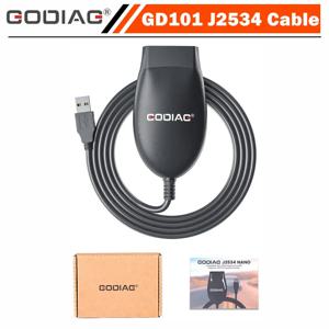 GODIAG GD101 J2534 진단 케이블 지원 J2534 및 ELM327 Toyota/Honda Acura/Ford/Mazda 용 J1979 호환 차량 진단