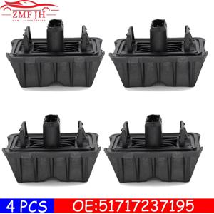 지원 패드 리프팅 자동차 아래 4pcs 잭 패드 51717237195   BMW 1 3 5 6 7 시리즈 X1 E81 E82 E90 F10 F13 F01 F10에 적합